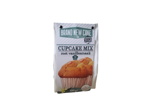 BrandNewCake Cupcakemix Vanille - Glutenvrij